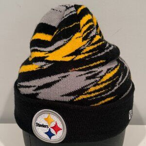 Pittsburgh Steelers New Era Beanie Black/Gold/Gray